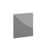 Milano, Handleless J Pull Door, 570 x 497mm (H x W) – High Gloss Dust Grey