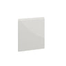 Milano, Handleless J Pull Door, 570 x 497mm (H x W) – High Gloss White
