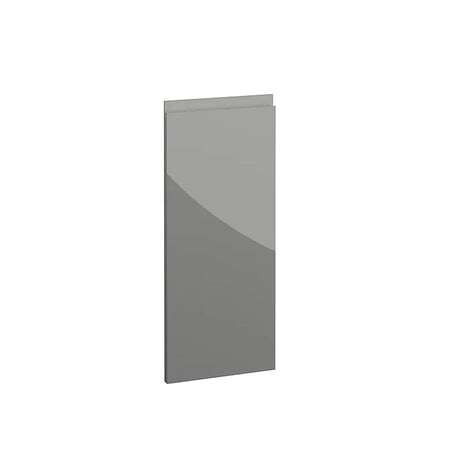 Milano, Handleless J Pull Corner Door Left Hand, 715 x 293mm (H x W) – High Gloss Dust Grey