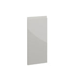 Milano, Handleless J Pull Corner Door Left Hand, 715 x 316mm (H x W) – High Gloss Dove Grey