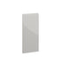 Milano, Handleless J Pull Corner Door Right Hand, 715 x 316mm (H x W) – High Gloss Dove Grey