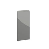 Milano, Handleless J Pull Corner Door Right Hand, 715 x 316mm (H x W) – High Gloss Dust Grey