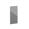 Milano, Handleless J Pull Corner Door Right Hand, 715 x 316mm (H x W) – High Gloss Dust Grey