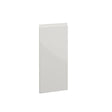 Milano, Handleless J Pull Corner Door Left Hand, 715 x 316mm (H x W) – High Gloss White