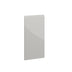 Milano, Handleless J Pull Corner Door Left Hand, 715 x 350mm (H x W) – High Gloss Dove Grey
