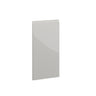 Milano, Handleless J Pull Corner Door Right Hand, 715 x 350mm (H x W) – High Gloss Dove Grey