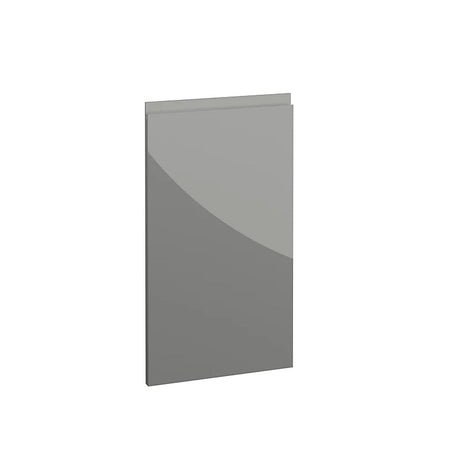 Milano, Handleless J Pull Corner Door Left Hand, 715 x 372mm (H x W) – High Gloss Dust Grey