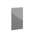 Milano, Handleless J Pull Corner Door Right Hand, 715 x 372mm (H x W) – High Gloss Dust Grey