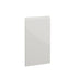 Milano, Handleless J Pull Corner Door Right Hand, 715 x 372mm (H x W) – High Gloss White