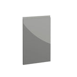 Milano, Handleless J Pull Door, 715 x 447mm (H x W) – High Gloss Dust Grey