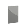 Milano, Handleless J Pull Door, 715 x 447mm (H x W) – High Gloss Dust Grey