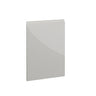 Milano, Handleless J Pull Door, 715 x 497mm (H x W) – High Gloss Dove Grey