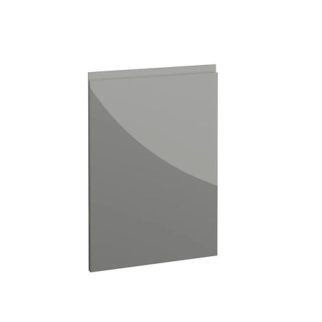 Milano, Handleless J Pull Door, 715 x 497mm (H x W) – High Gloss Dust Grey