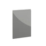 Milano, Handleless J Pull Door, 715 x 497mm (H x W) – High Gloss Dust Grey