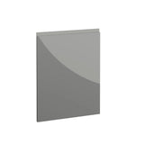 Milano, Handleless J Pull Door, 715 x 547mm (H x W) – High Gloss Dust Grey
