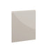 Milano, Handleless J Pull Door, 645 x 597mm (H x W) – High Gloss Cashmere