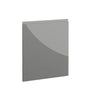 Milano, Handleless J Pull Door, 645 x 597mm (H x W) – High Gloss Dust Grey