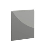 Milano, Handleless J Pull Door, 715 x 597mm (H x W) – High Gloss Dust Grey