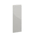 Milano, Handleless J Pull Corner Door Left Hand, 895 x 316mm (H x W) – High Gloss Dove Grey