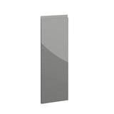 Milano, Handleless J Pull Corner Door Right Hand, 895 x 293mm (H x W) – High Gloss Dust Grey