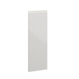 Milano, Handleless J Pull Corner Door Right Hand, 895 x 316mm (H x W) – High Gloss White