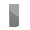 Milano, Handleless J Pull Door, 895 x 397mm (H x W) – High Gloss Dust Grey