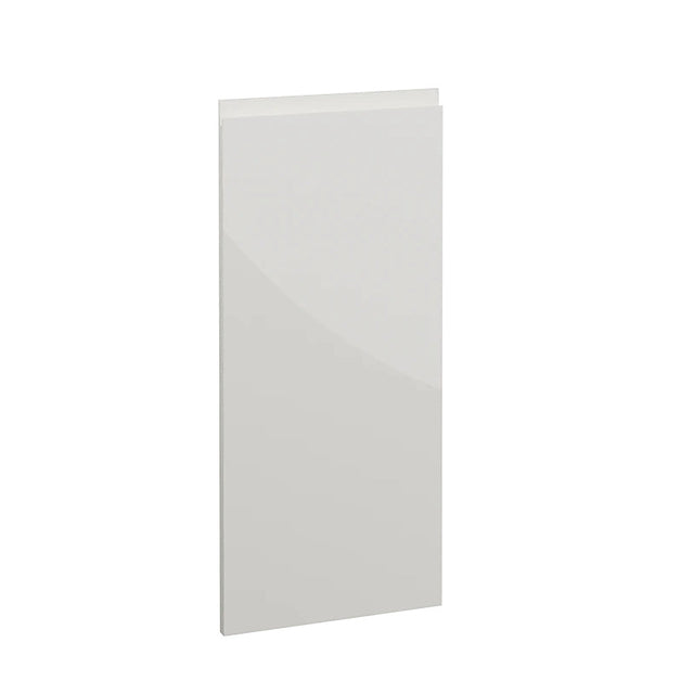 Milano, Handleless J Pull Door, 895 x 397mm (H x W) – High Gloss White