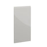 Milano, Handleless J Pull Door, 895 x 447mm (H x W) – High Gloss Dove Grey