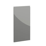 Milano, Handleless J Pull Door, 895 x 447mm (H x W) – High Gloss Dust Grey