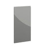 Milano, Handleless J Pull Door, 895 x 447mm (H x W) – High Gloss Dust Grey