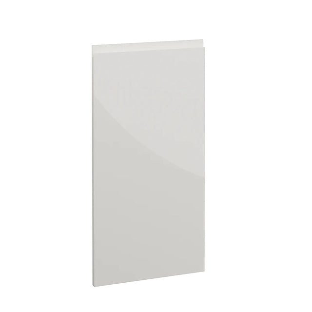 Milano, Handleless J Pull Door, 895 x 447mm (H x W) – High Gloss White