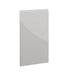 Milano, Handleless J Pull Door, 895 x 497mm (H x W) – High Gloss Dove Grey
