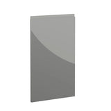 Milano, Handleless J Pull Door, 895 x 497mm (H x W) – High Gloss Dust Grey