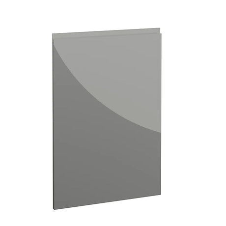 Milano, Handleless J Pull Door, 895 x 597mm (H x W) – High Gloss Dust Grey