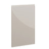 Milano, Handleless J Pull Door, 980 x 597mm (H x W) – High Gloss Cashmere