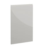 Milano, Handleless J Pull Door, 980 x 597mm (H x W) – High Gloss Dove Grey