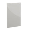 Milano, Handleless J Pull Door, 980 x 597mm (H x W) – High Gloss Dove Grey