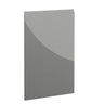 Milano, Handleless J Pull Door, 980 x 597mm (H x W) – High Gloss Dust Grey