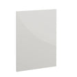 Milano, 910 x 650 x 18mm Base End Panel (H x W) – High Gloss White