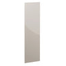 Milano, 2350 x 650 x 18mm Tall End Panel (H x W) – High Gloss Cashmere