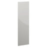 Milano, 2350 x 650 x 18mm Tall End Panel (H x W) – High Gloss Dove Grey