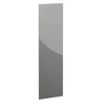 Milano, 2350 x 650 x 18mm Tall End Panel (H x W) – High Gloss Dust Grey