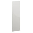 Milano, 2350 x 650 x 18mm Tall End Panel (H x W) – High Gloss White