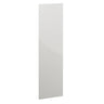 Milano, 2350 x 650 x 18mm Tall End Panel (H x W) – High Gloss White