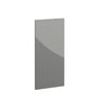 Milano, 964 x 355 x 18mm Tall Wall End Panel (H x W) – High Gloss Dust Grey