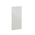 Milano, 784 x 355 x 18mm Wall End Panel (H x W) – High Gloss White