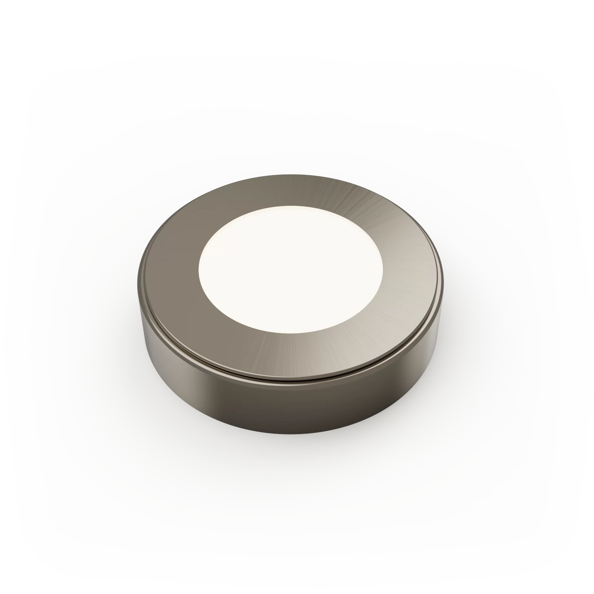 Sola Nebbia Surface LED Cabinet Light - Nickel | EKF – Express Kitchen ...