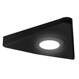 Nero Slim Triangle Diffused LED Light, Natural White, Matte Black, Under Cabinet Light