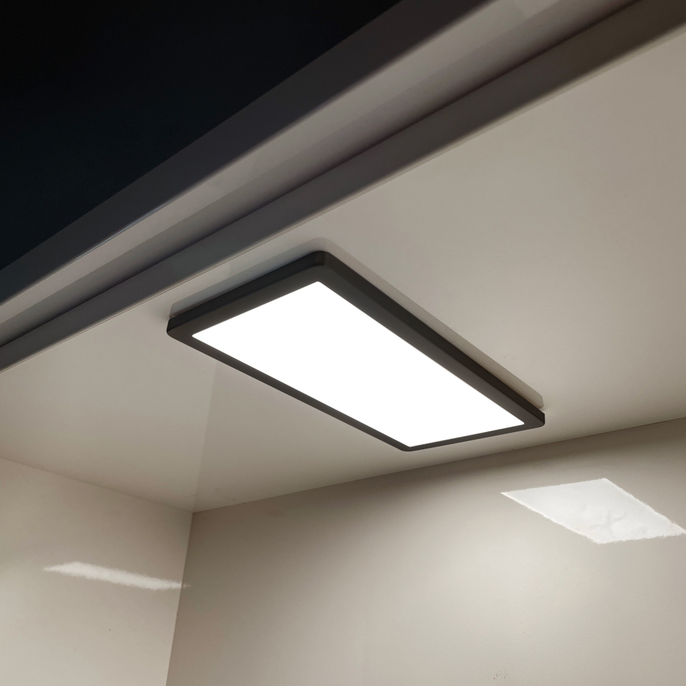 Diffused Led Panel Siena, LED Flat Cabinet Panel, Diffused, Natural / Warm White, Matte B ...