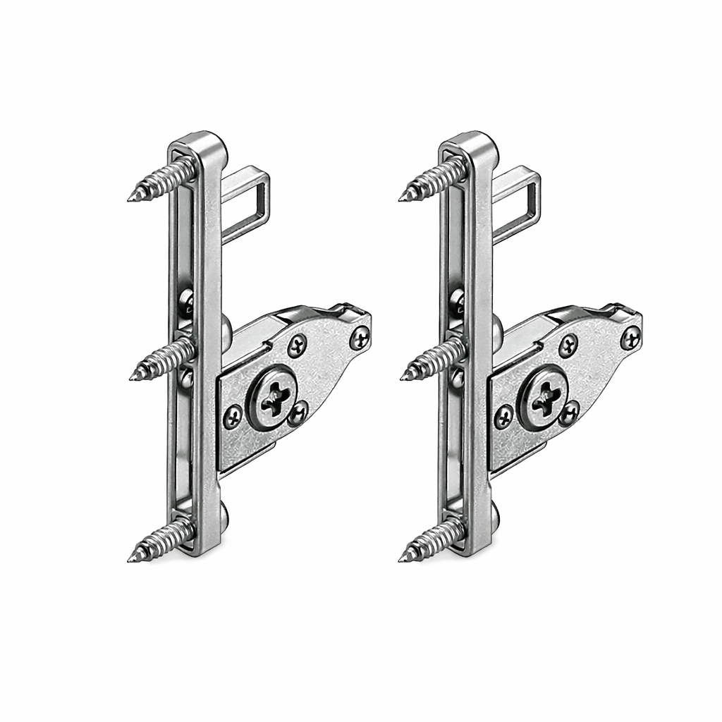 Twin Pro Front Fixing Brackets Zinc – 88mm / 126mm / 174mm / 238mm